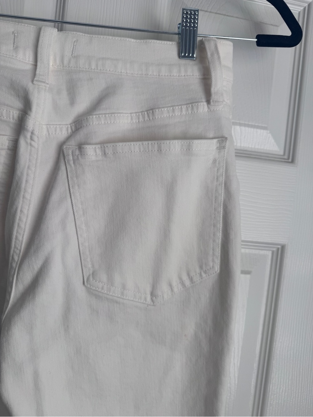 Madewell White Straight-Leg Jeans - Picture 9 of 12